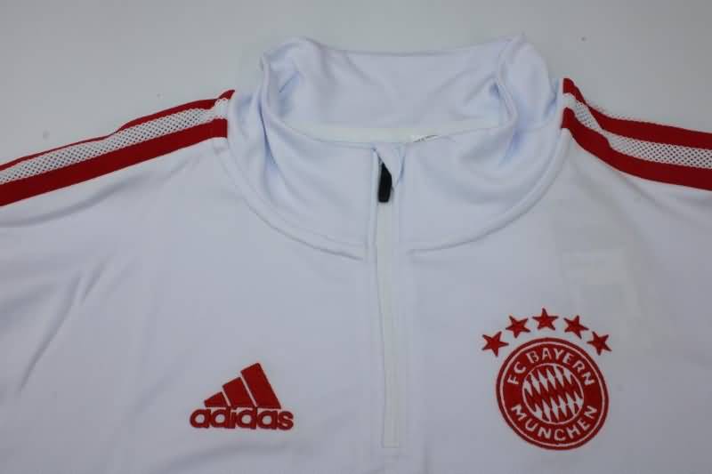 Bayern Munich Soccer Tracksuit White Replica 22/23