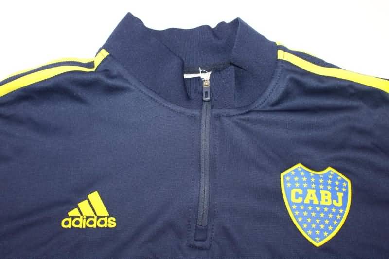 Boca Juniors Soccer Tracksuit Black Replica 2022