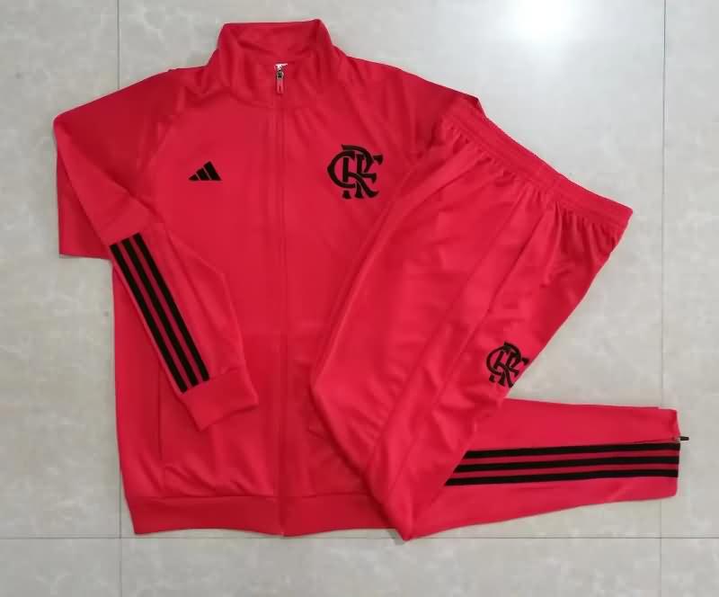 Flamengo Soccer Tracksuit 03 Red Replica 22/23