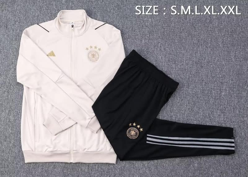 Germany Soccer Tracksuit Yellow Replica 2022