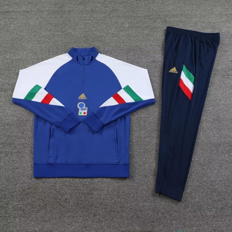 Italy Soccer Tracksuit Blue Replica 2023