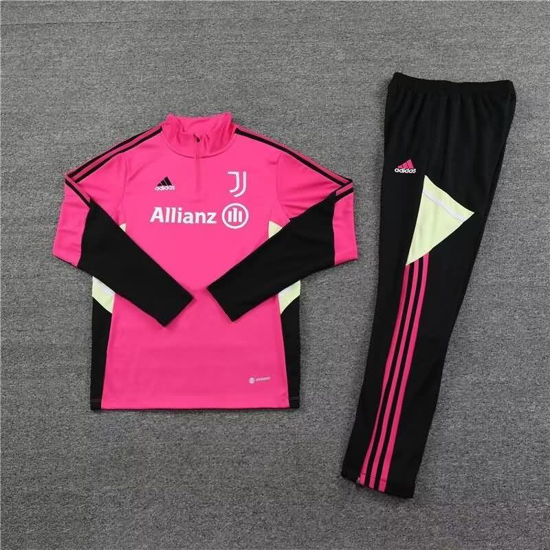 Juventus Soccer Tracksuit Pink Replica 22/23