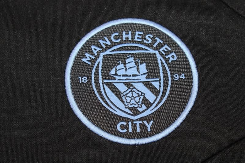 Manchester City Soccer Tracksuit Black Replica 22/23