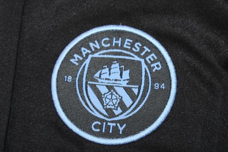 Manchester City Soccer Tracksuit Black Replica 22/23
