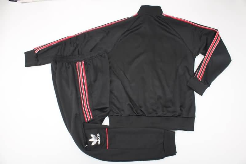 Manchester United Soccer Tracksuit 03 Black Replica 22/23