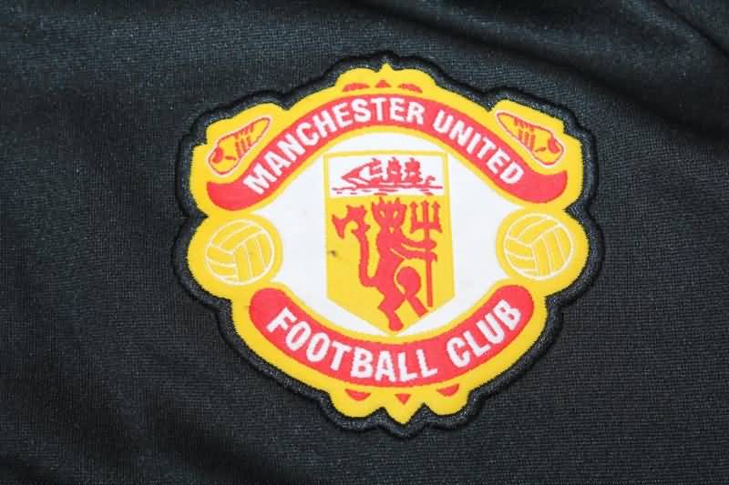 Manchester United Soccer Tracksuit 03 Black Replica 22/23