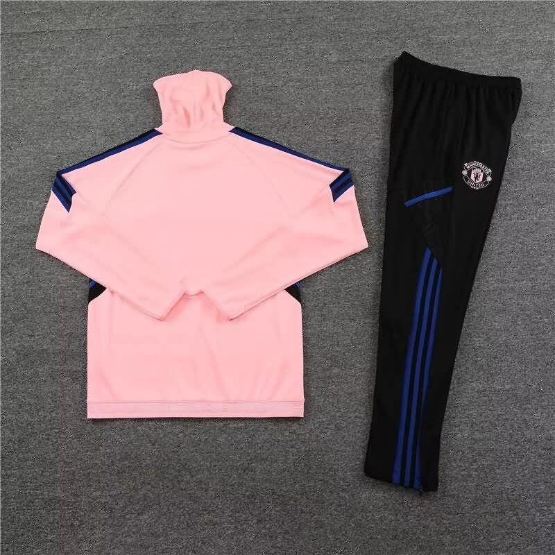 Manchester United Soccer Tracksuit 02 Pink Replica 22/23