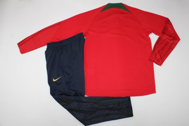 Portugal Soccer Tracksuit 02 Red Replica 2022