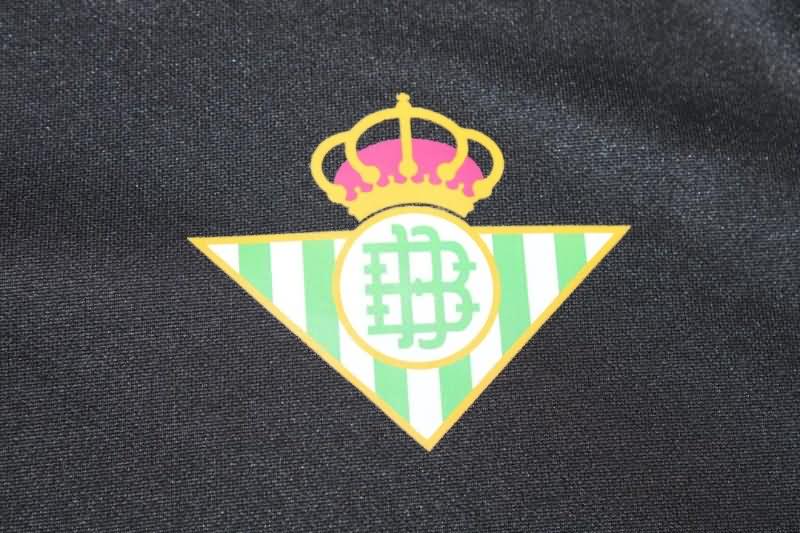 Real Betis Soccer Tracksuit Black Green Replica 22/23