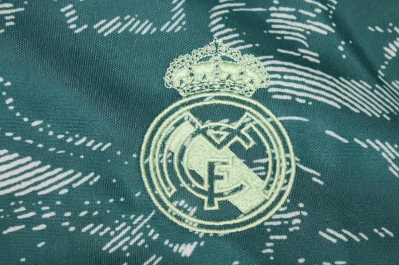 Real Madrid Soccer Tracksuit Green Replica 22/23