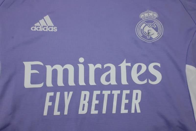 Real Madrid Soccer Tracksuit 04 Purple Replica 22/23