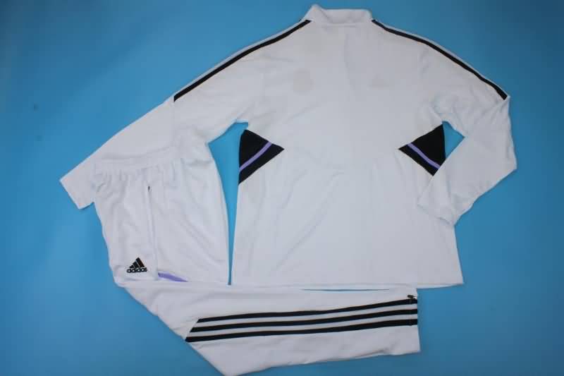 Real Madrid Soccer Tracksuit White Replica 22/23