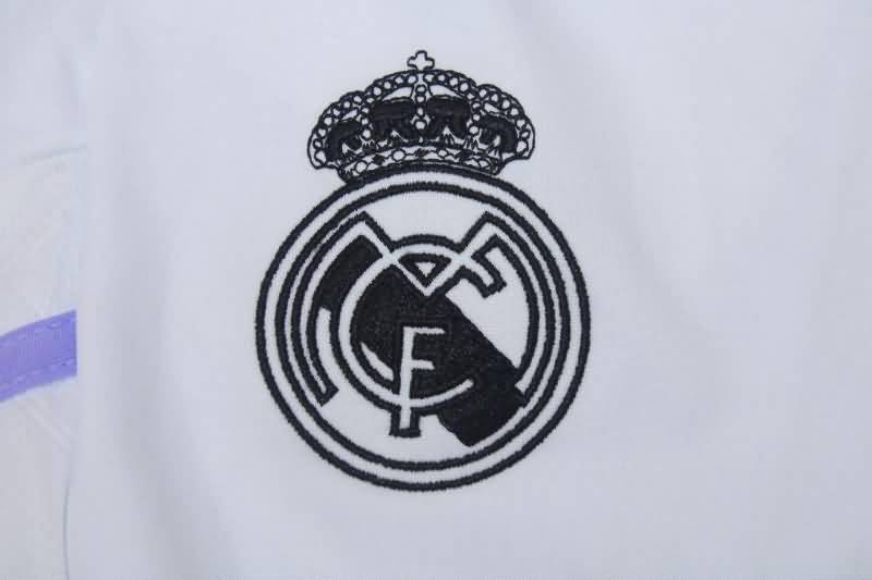 Real Madrid Soccer Tracksuit White Replica 22/23
