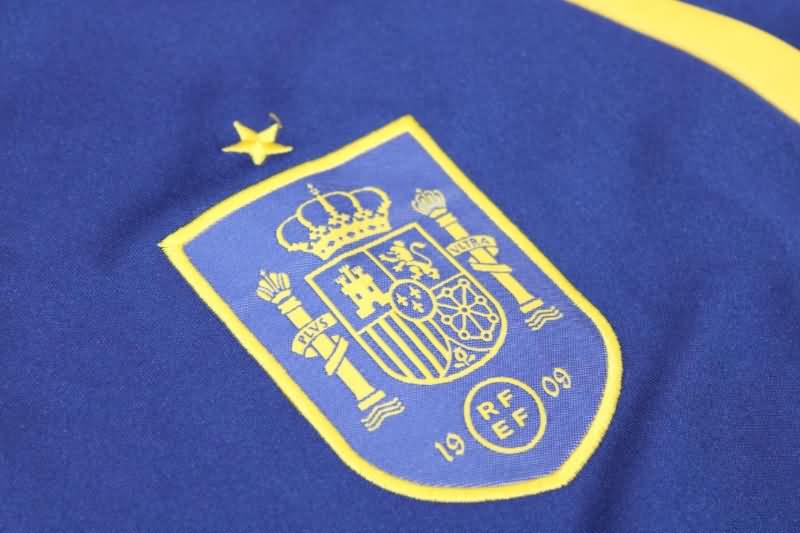Spain Soccer Tracksuit Dark Blue Replica 2022