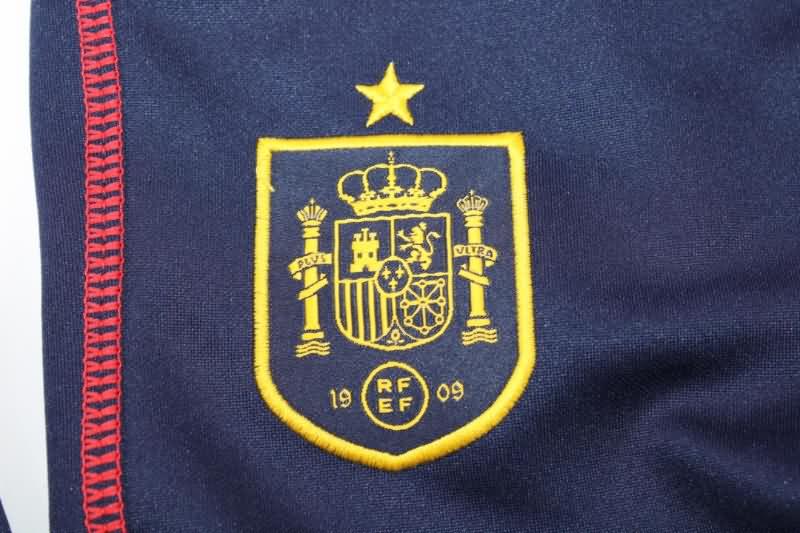 Spain Soccer Tracksuit 02 Dark Blue Replica 2022