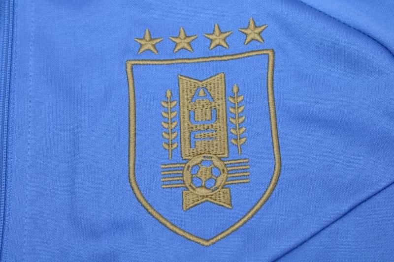 Uruguay Soccer Tracksuit Blue Replica 2022