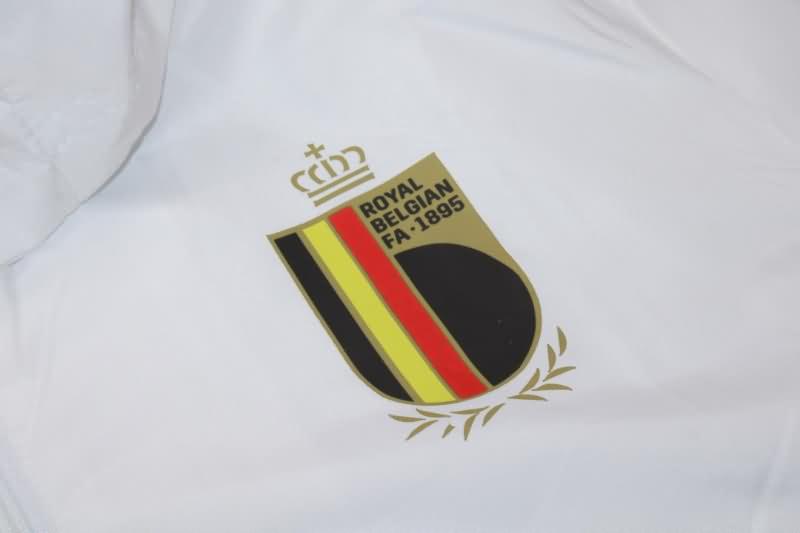 Belgium Soccer Windbreaker White Replica 2022