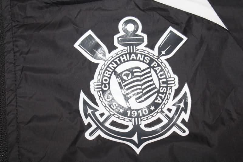 Corinthians Soccer Windbreaker 02 Black Replica 2022