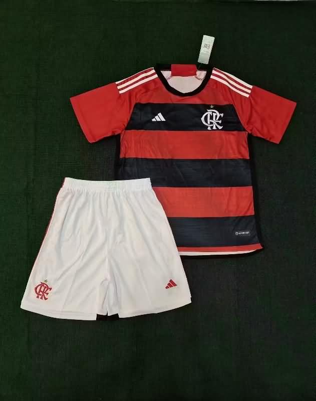 Flamengo Soccer Jersey Home Replica 23/24