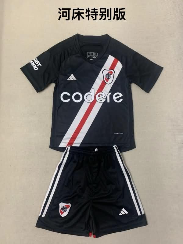 River Plate Soccer Jersey Black Replica 23/24