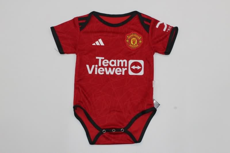 Baby Manchester United Soccer Jersey Home Replica 23/24