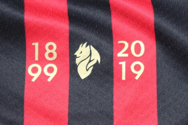 AC Milan Soccer Jersey Anniversary Replica 120th