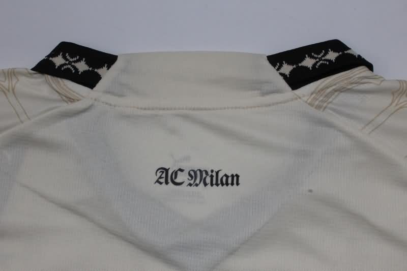 AC Milan Soccer Jersey Fourth White Replica 23/24