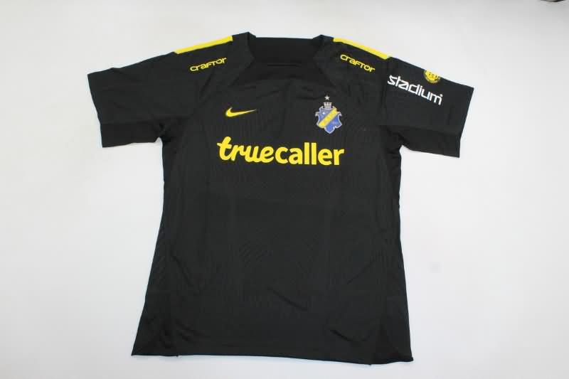 AIK Soccer Jersey Black Replica 23/24