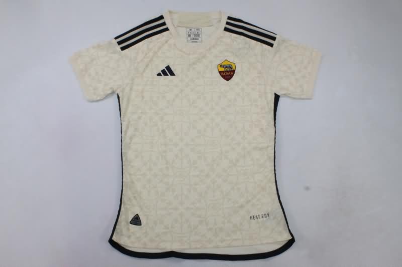 AS Roma Soccer Jersey Away (Player) 23/24
