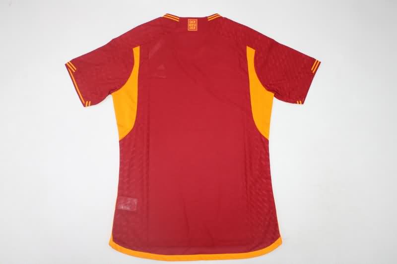 AS Roma Soccer Jersey Home (Player) 23/24