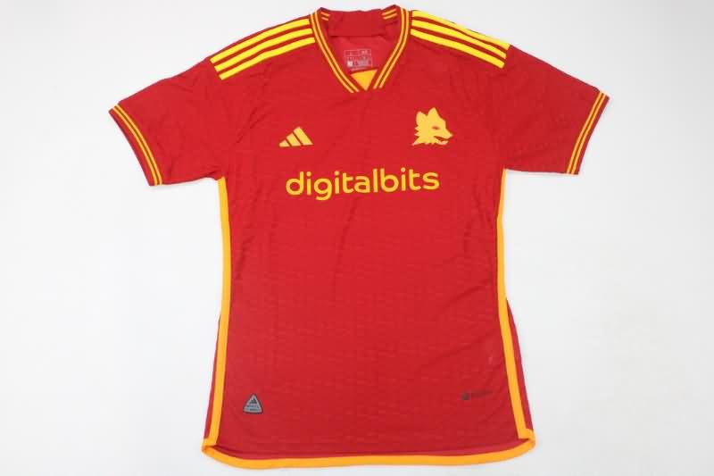 AS Roma Soccer Jersey Home (Player) 23/24