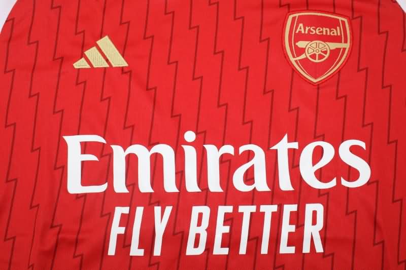 Arsenal Soccer Jersey Home Long Sleeve Replica 23/24