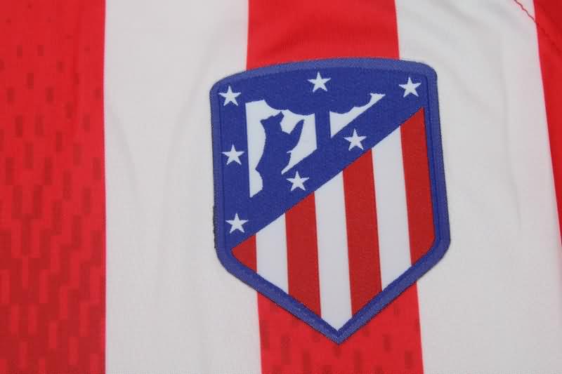 Atletico Madrid Soccer Jersey Home Long Sleeve Replica 23/24