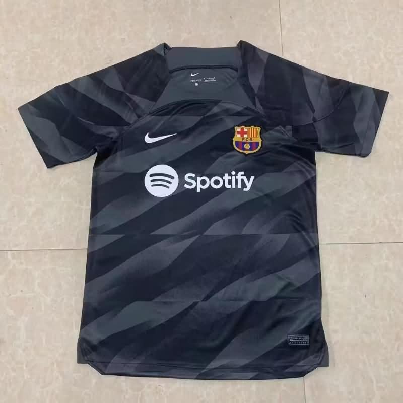 Barcelona Soccer Jersey Goalkeeper Black Replica 23/24