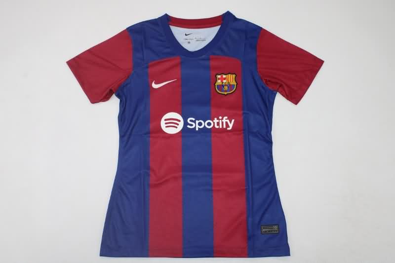 Barcelona Soccer Jersey Home Women Replica 23/24