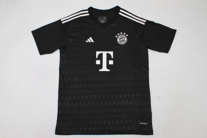 Bayern Munich Soccer Jersey Goalkeeper Black Replica 23/24