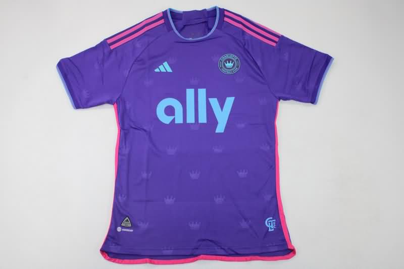 Charlotte Soccer Jersey Away (Player) 2023