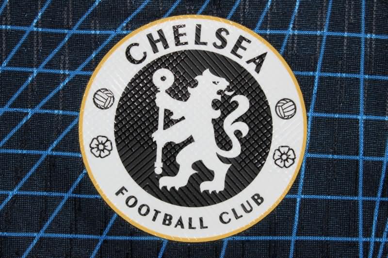 Chelsea Soccer Jersey Away Long Sleeve (Player) 23/24