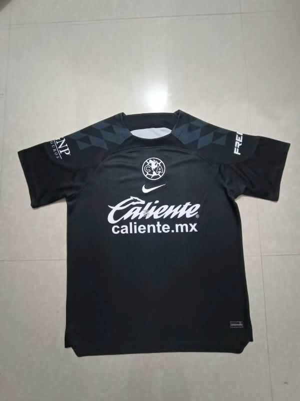 Club America Soccer Jersey Goalkeeper Black Replica 23/24