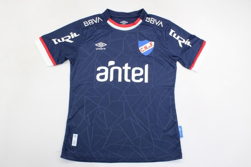 Club Nacional Soccer Jersey Black Replica 2023