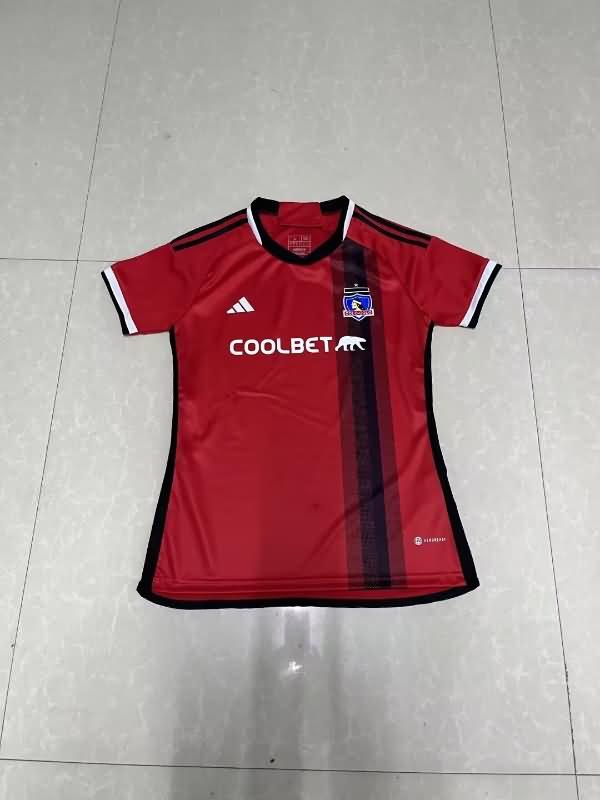 Colo Colo Soccer Jersey Red Women Replica 2023