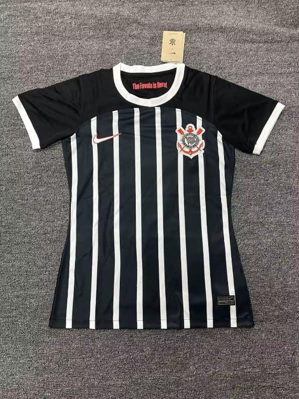 Corinthians Soccer Jersey Away Women Replica 2023
