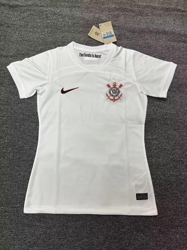 Corinthians Soccer Jersey Home Women Replica 2023