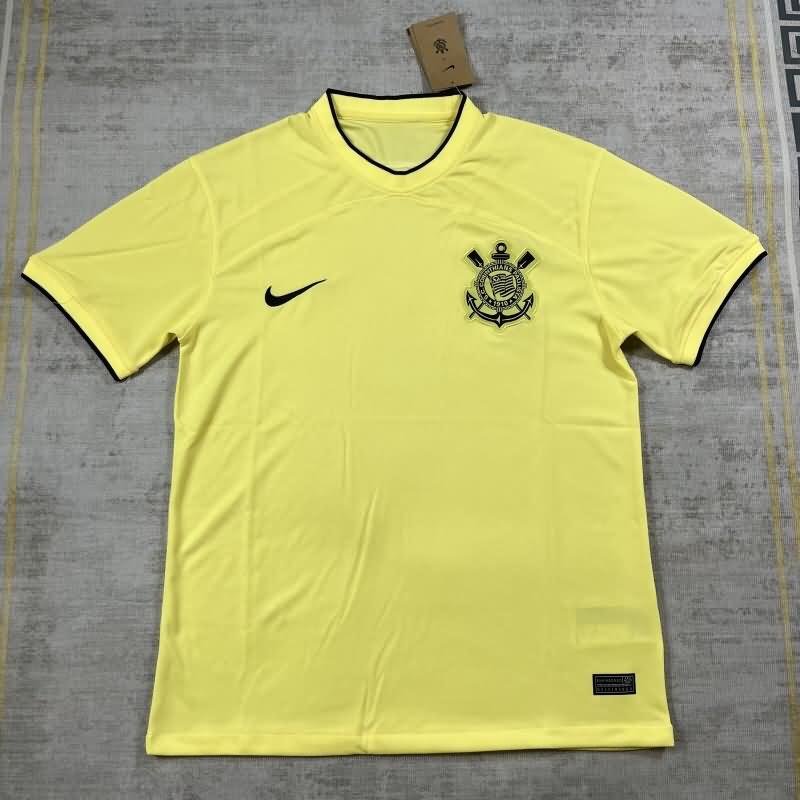 Corinthians Soccer Jersey Yellow Replica 2023