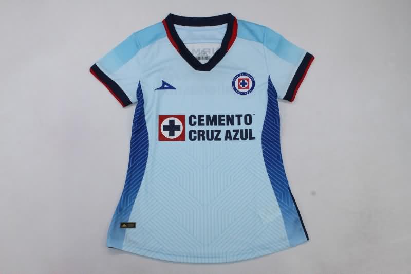 Cruz Azul Soccer Jersey Away Women Replica 23/24