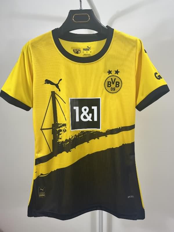 Dortmund Soccer Jersey Home Women Replica 23/24