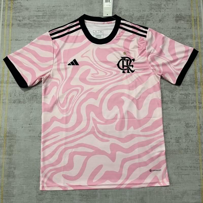 Flamengo Soccer Jersey Pink Replica 2023