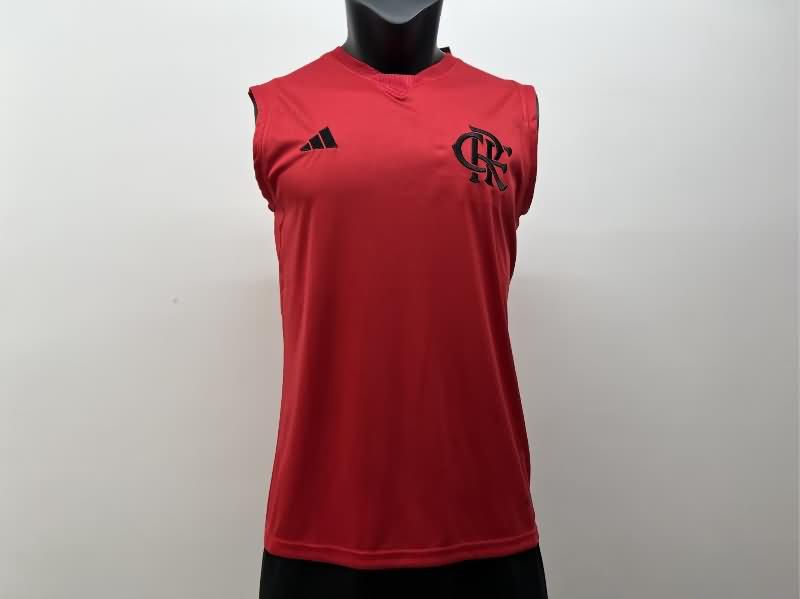 Flamengo Soccer Jersey Red Vest Replica 2023