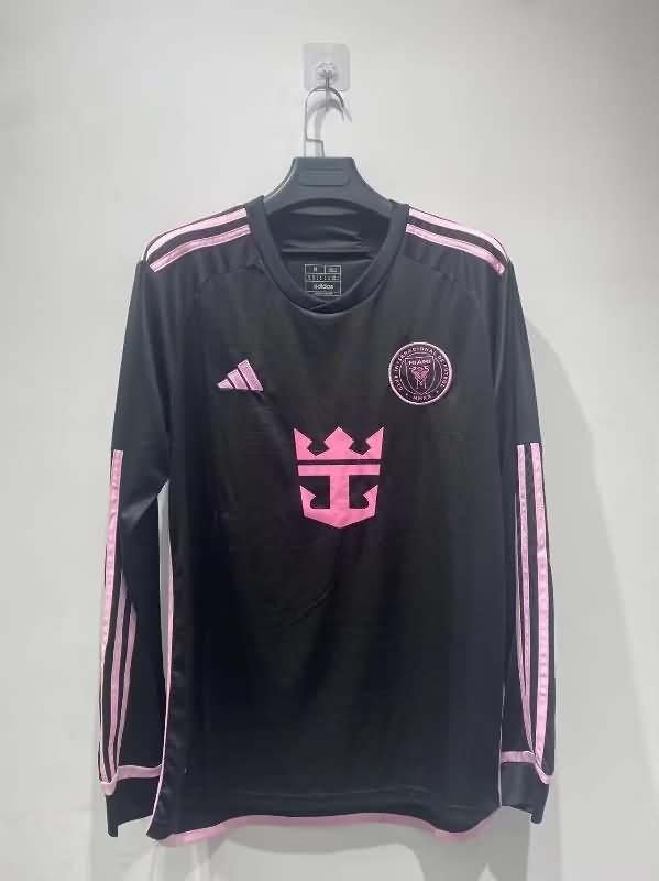 Inter Miami Soccer Jersey Away Long Sleeve Replica 2024