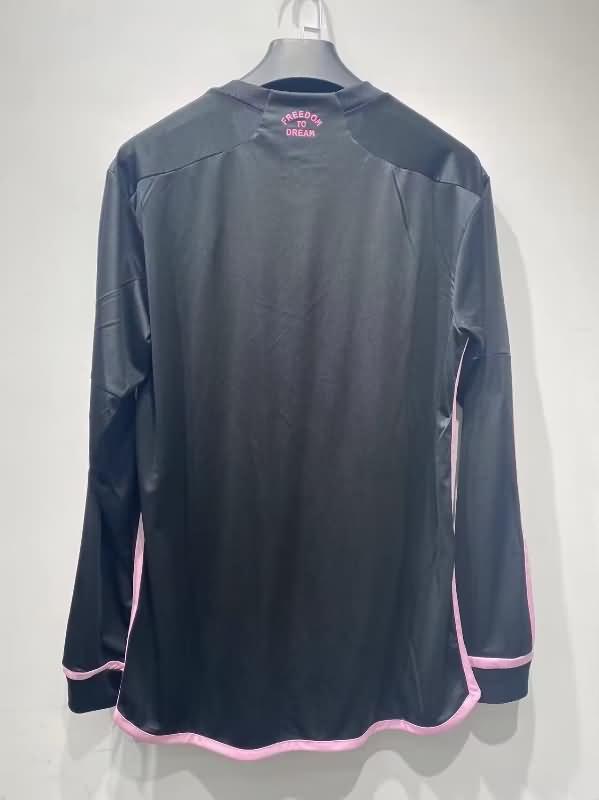 Inter Miami Soccer Jersey Away Long Sleeve Replica 2024